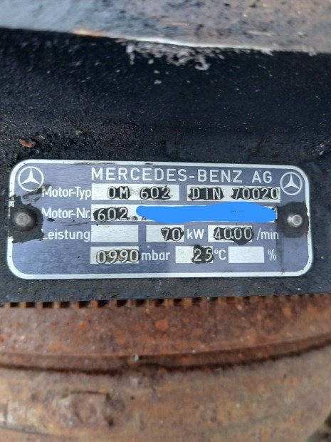 Mercedes OM602 motor