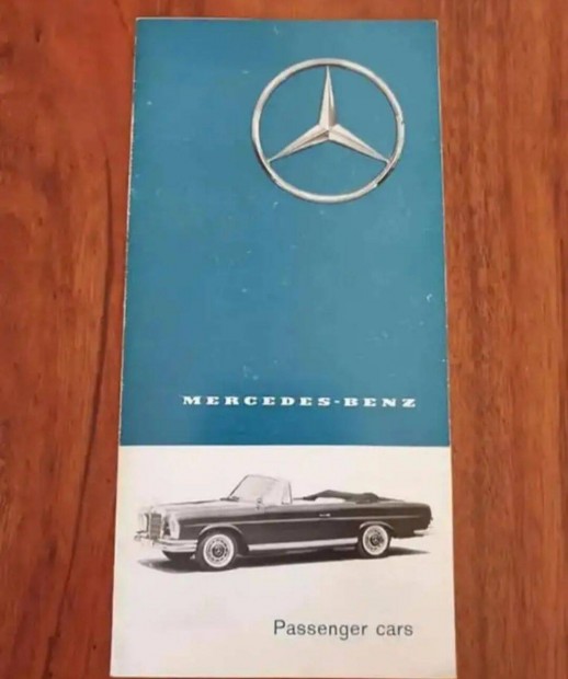 Mercedes Prospektus 1961 W112 W110 W111 W189 W120 190SL 300SL