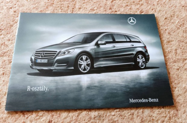 Mercedes R-osztly (2010) magyar prospektus, katalgus.