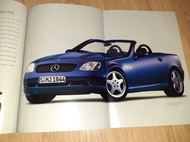 Mercedes SLK (R170) prospektus - 1998, nmet nyelv