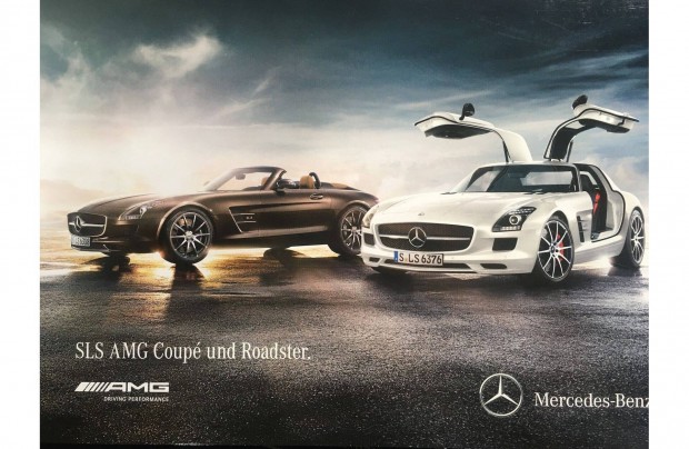 Mercedes SLS AMG coup s roadster prospektus