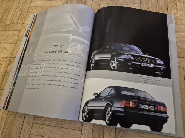 Mercedes SL R129 gyri prospektus katalgus knyv 