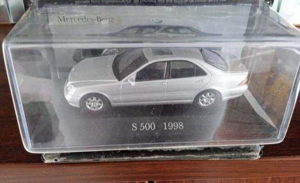 Mercedes S 500 1998 kisauto modell 1/43 Elad