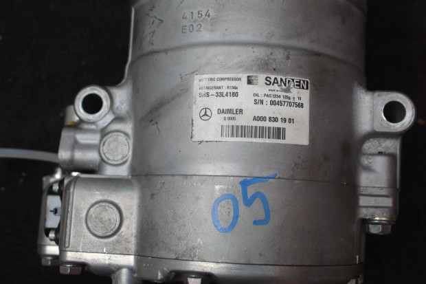 Mercedes S W221 2013- 2.0Cdi hybrid klímakompresszor 00083019 (5)