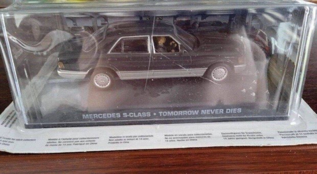 Mercedes S-klasse James Bond 007 kisauto modell 1/43 Eladó