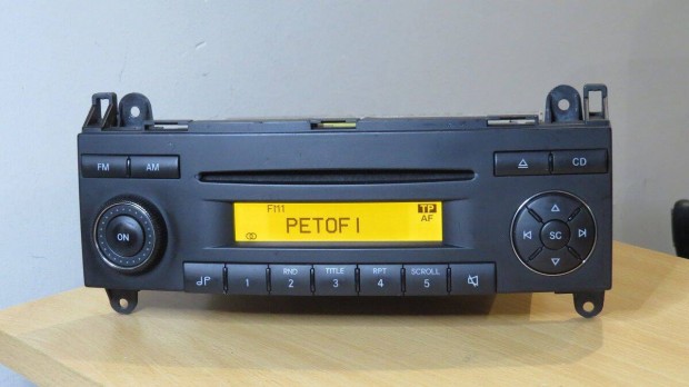 Mercedes Sound 5 Sprinter Vito gyári cd rádió fejegység