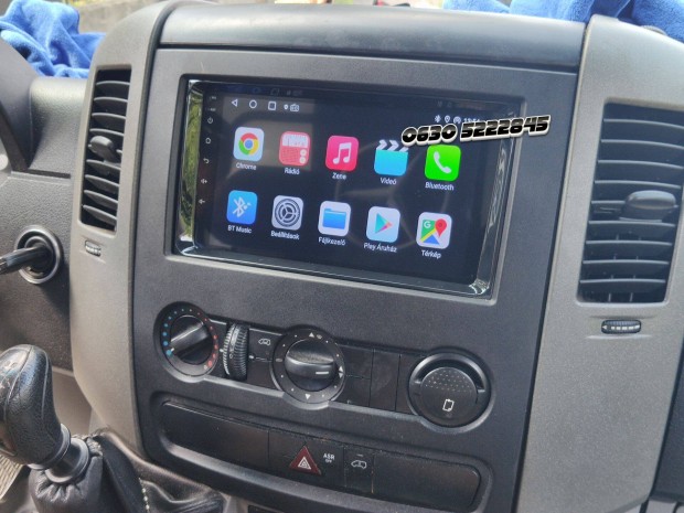 Mercedes Sprinter W906 Android 2Din Rádió Navigáció Multimédia Carplay
