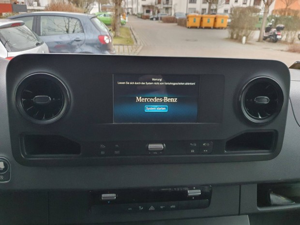 Mercedes Sprinter W907 - 7" colos Mbux kijelz kperny A9079001703