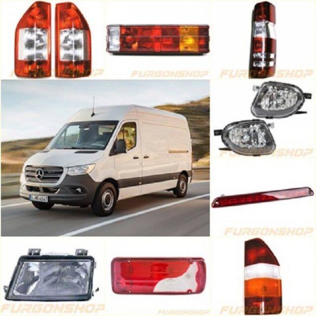 Mercedes Sprinter lámpa nagy választékban