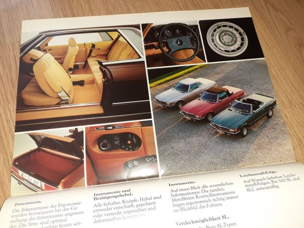 Mercedes Szemlygpkocsik prospektus - 1981, nmet nyelv