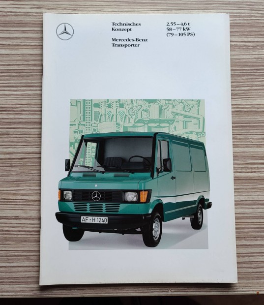 Mercedes Transporter kisteheraut (1990) prospektus, katalgus!