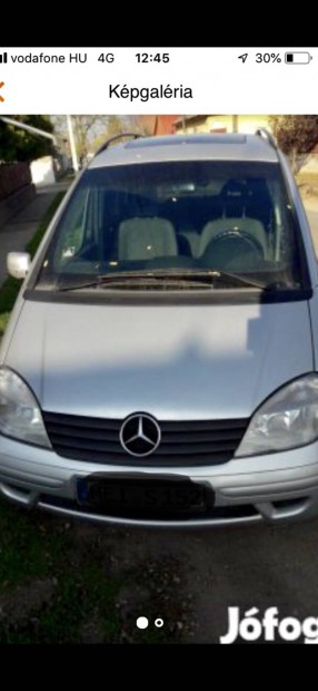 Mercedes Vaneo Bontott