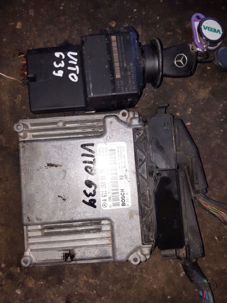 Mercedes Vito 639 Motorvezérlő / ECU Szett