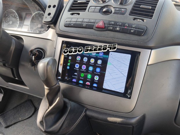 Mercedes Vito Viano Android Kijelző 2Din Rádió Navigáció Multimédia