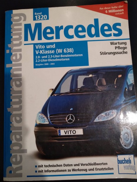 Mercedes Vito w638 mszaki knyv