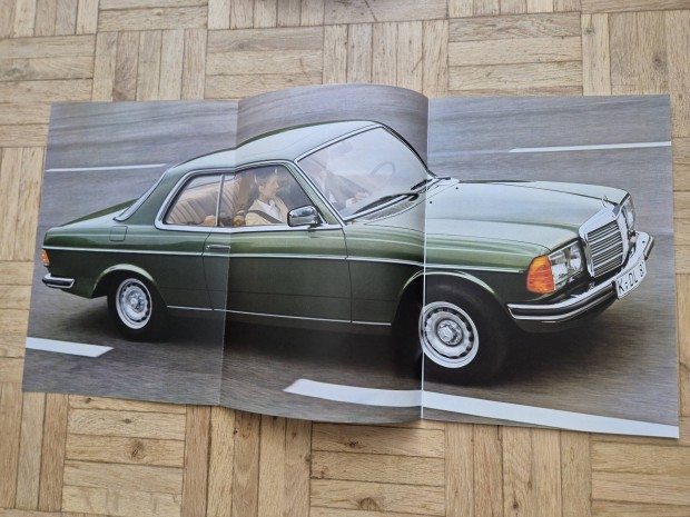 Mercedes W123 Coupe eredeti prospektus katalógus OT