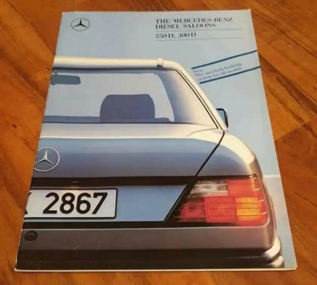 Mercedes W124 250 D 300 D Prospektus 1987