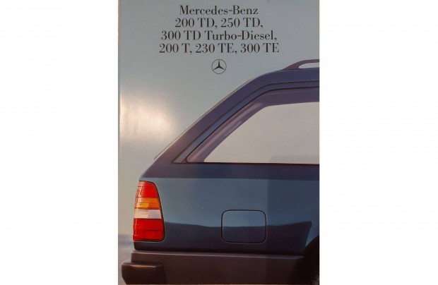 Mercedes W124 W 124 200TD-300TE kombi prospektus elad