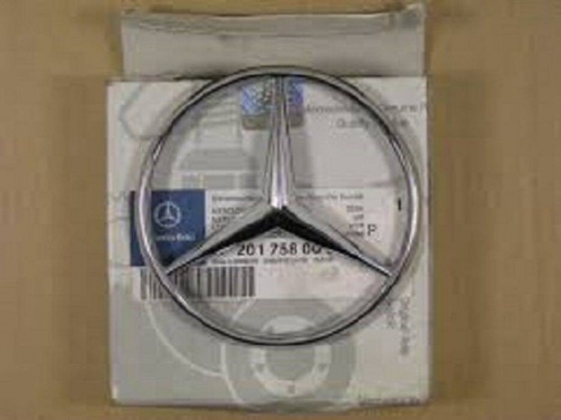 Mercedes W124 - E-class, W201 - S-class hts emblma csillag elad