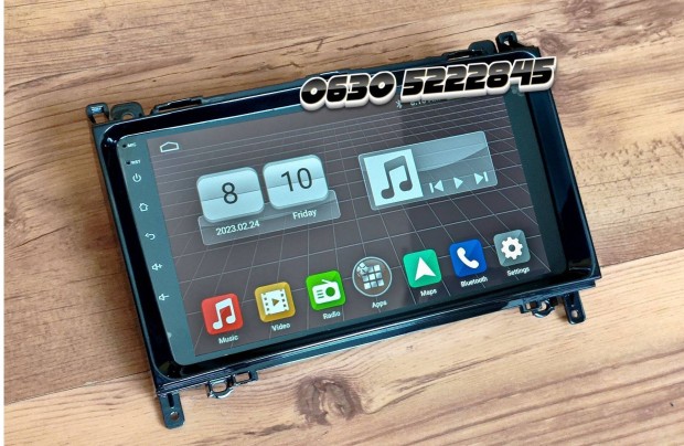 Mercedes W169 W245 A180 B200 B180 Android Multimédia Rádió 9" Kijelző