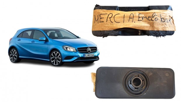 Mercedes W176 W246 GLA X156 CLA C117 jack alátámasztó bak A0029989150