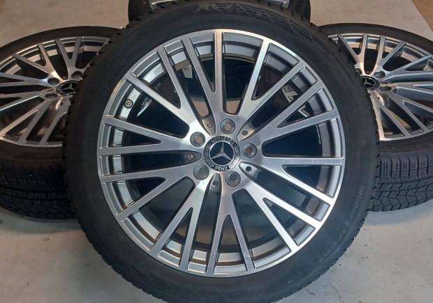 Mercedes W177 A B CLA 5x112 7,5x18 225/45 R18 téli gumikkal 4db