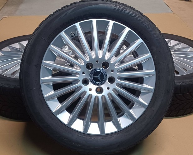 Mercedes W205 C klasse 5x112 7x17 225/50 R17 téli gumikkal 4db