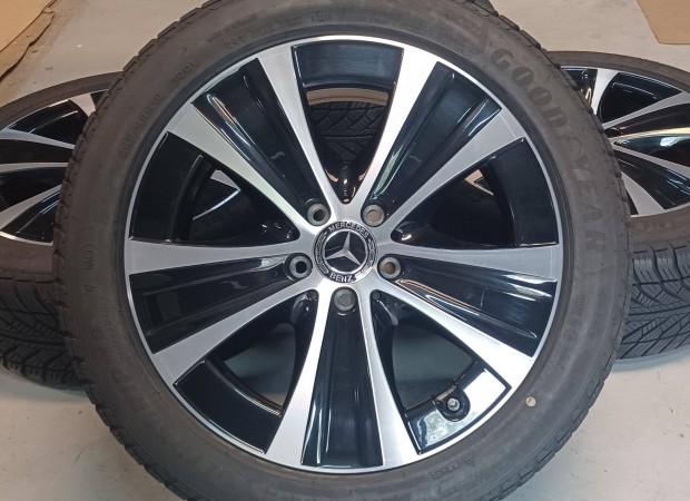 Mercedes W213 E klasse 5x112 8x18 245/45 R18 téli gumikkal 4db.7,5mm