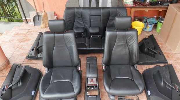 Mercedes W220 S osztály komplett bőr belső, ülés, ülésszett