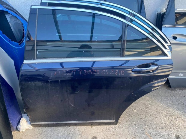 Mercedes W221 S osztly bal hts ajt LONG!