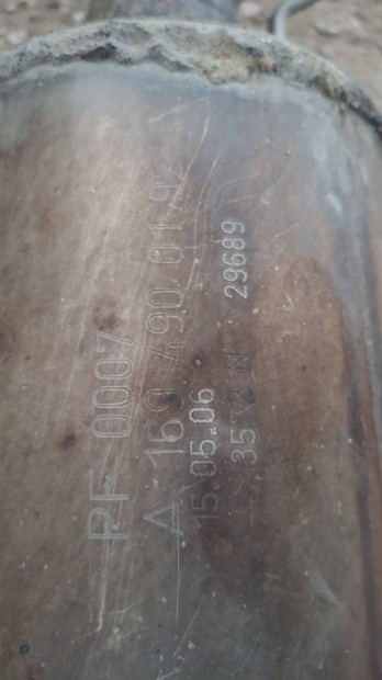 Mercedes W245 B-oszt�ly DFP r�szecskesz�r�