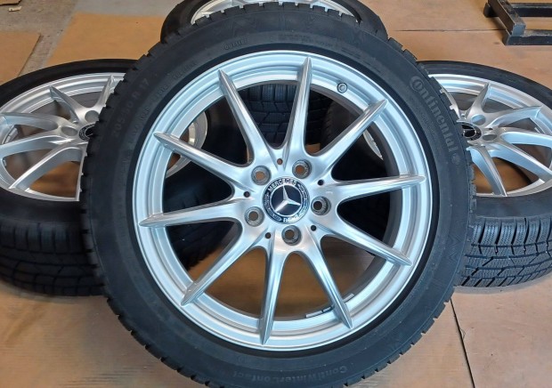 Mercedes W246 A B CLA 5x112 6,5x17 ET49 205/50 R17 tli gumikkal 4db