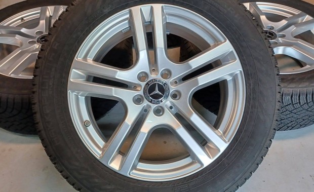 Mercedes W247 GLA GLB 5x112 7,5x18 235/55 R18 téli gumikkal 4db.9,5mm