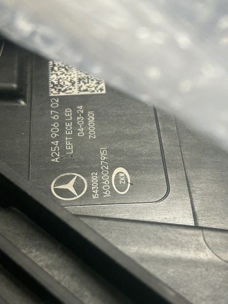 Mercedes W254 bal fényszóró A2549066702 eladó