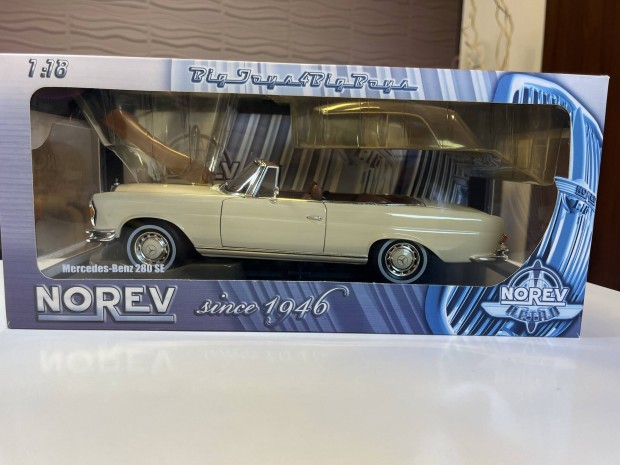 Mercedes  280SE Cabriolet 1969 W111 Norev 1:18 (183523)