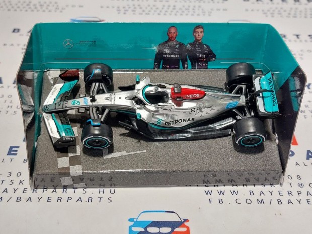 Mercedes - AMG Petronas F1 W13E #63 (2022) - George Russel -  Bburago