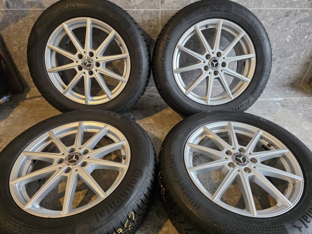 Mercedes alufelni 18  felni 5x112 Gle continental t�li gumi