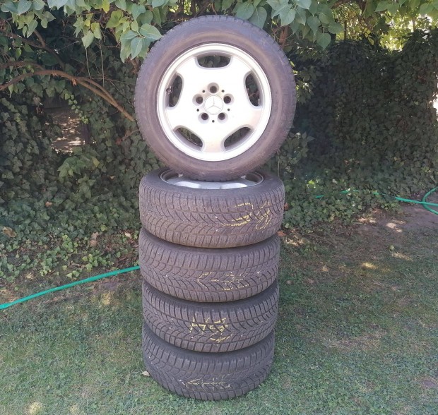 Mercedes alufelni garn.16" +Téli gumik 5db