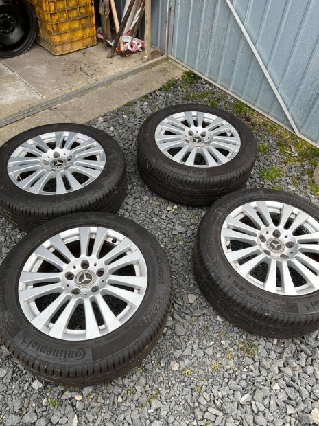 Mercedes alufelni gy�ri 205 55 16 Continental �jszer� ny�rigumival