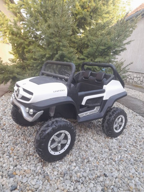 Mercedes benz unimog 4×4 elektromos autó gyerekeknek