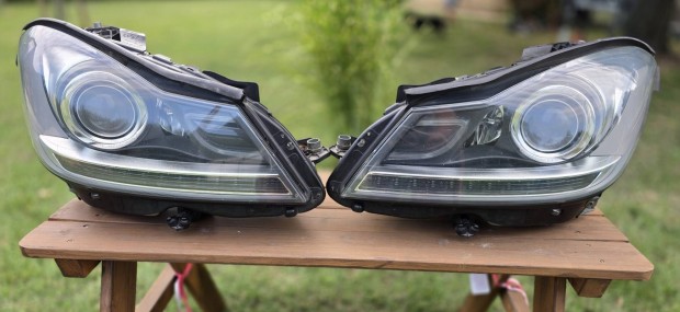 Mercedes c osztly  w204 facelift led fnyszrk(els lampak