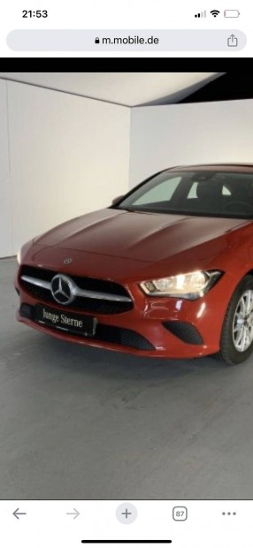 Mercedes cla komplett els lkhrt 2019- fehr piros fekete
