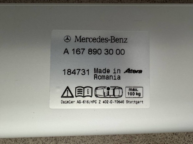 Mercedes csomagtartó, keresztsin, Gle
