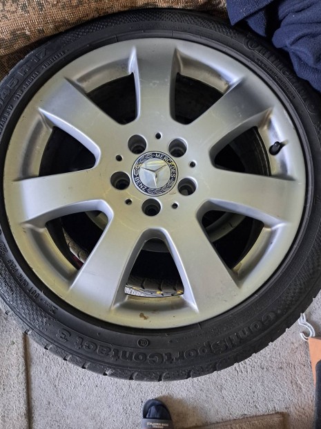 Mercedes eredeti alufelni 17 col