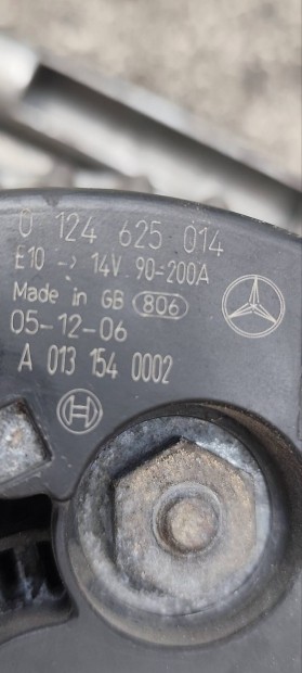 Mercedes generátor felújított!