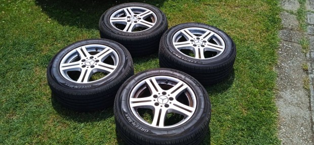 Mercedes gyári alufelni 16" ET30 új gumikkal!