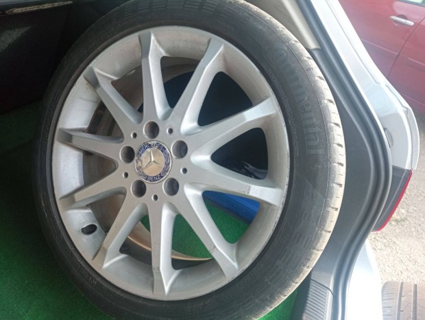 Mercedes gyári alufelni garnitúra gumival 17"