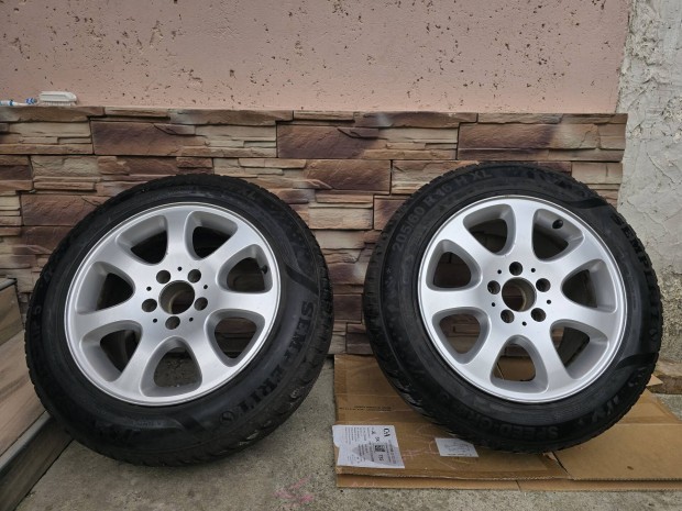 Mercedes gyári felni, téli Michelin garnitúrával egyben 75.000ft
