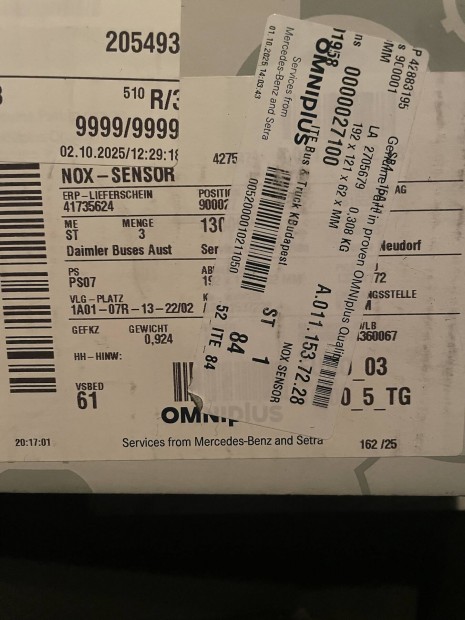 Mercedes intouro Nox erzekelo