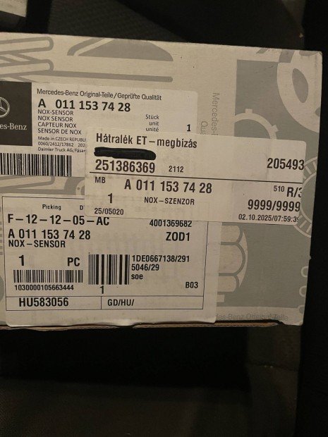 Mercedes intouro Nox erzekelo